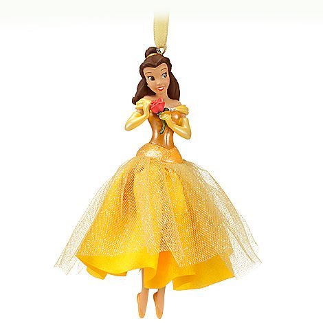 Disney Princess Belle 'Snow Enchanting!' Sketchbook Ornament