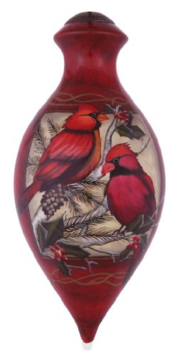 Cardinal Glass Ornament
