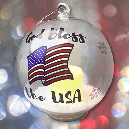 Patriotic Christmas Ornament