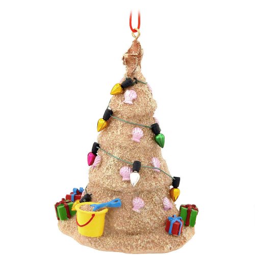 Sand Beach Christmas Tree Ornament