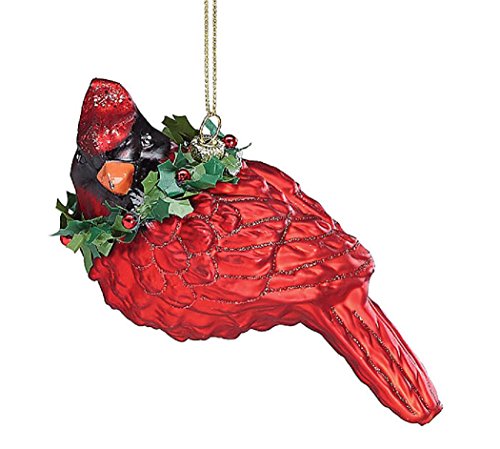 Hand Painted Cardinal Ornament
