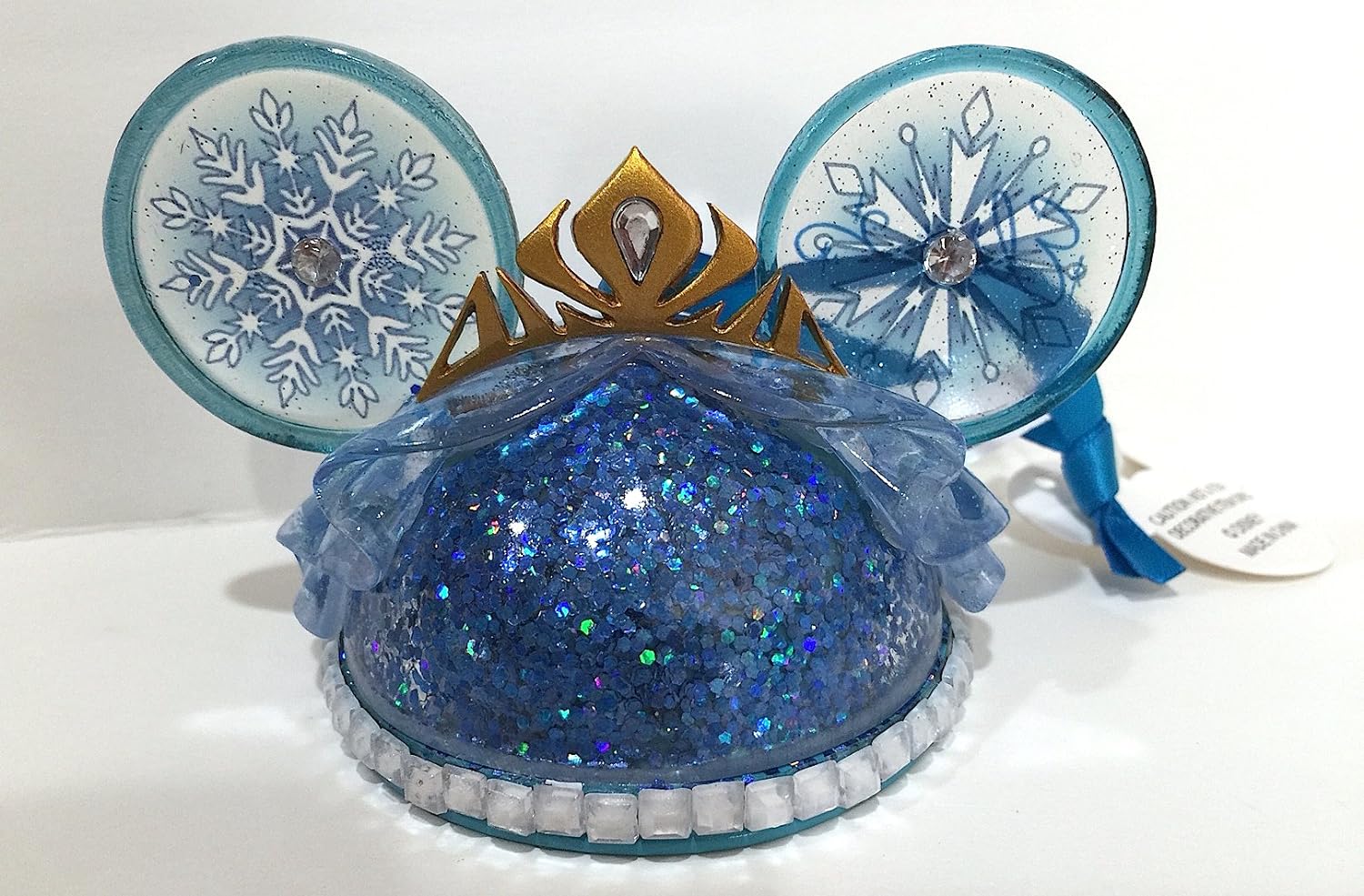 Disney Parks Princess Elsa from Frozen Mickey Mouse Ears Hat Ornament