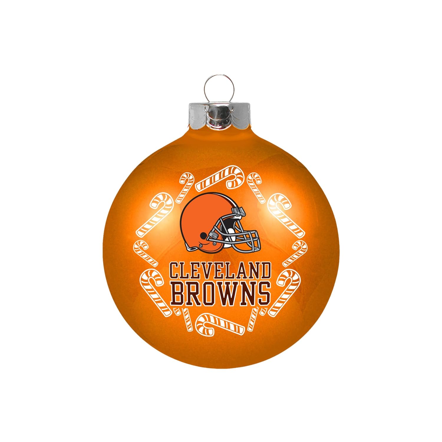 Cleveland Browns Candy Cane Ornament