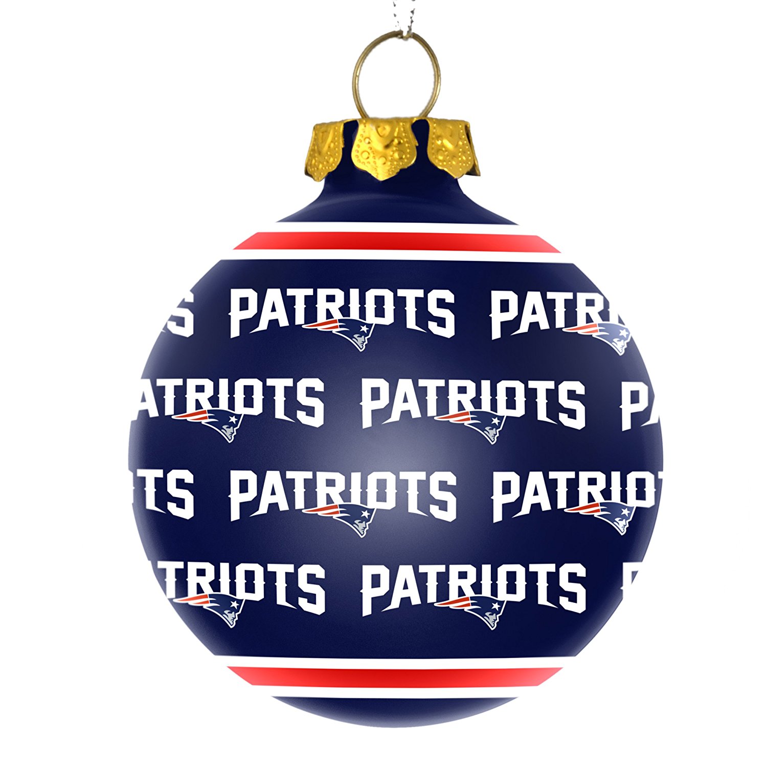 NEW England Patriots Albero di Natale palla Ornament 