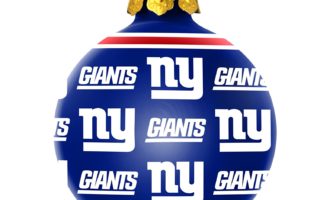 New York Giants Christmas Tree Ornaments
